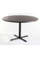 Brown Coffee Table - 800mm Diameter Round
