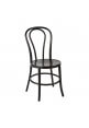 Vintage Black Bentwood Style Chairs For Hire